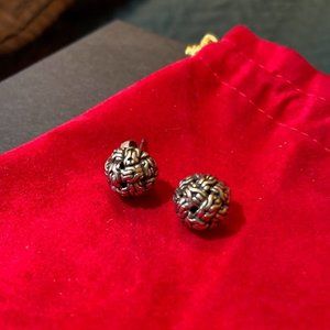 John Hardy sterling silver earrings